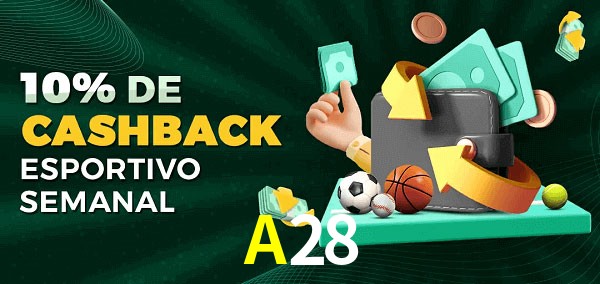 10% de bônus de cashback na A28
